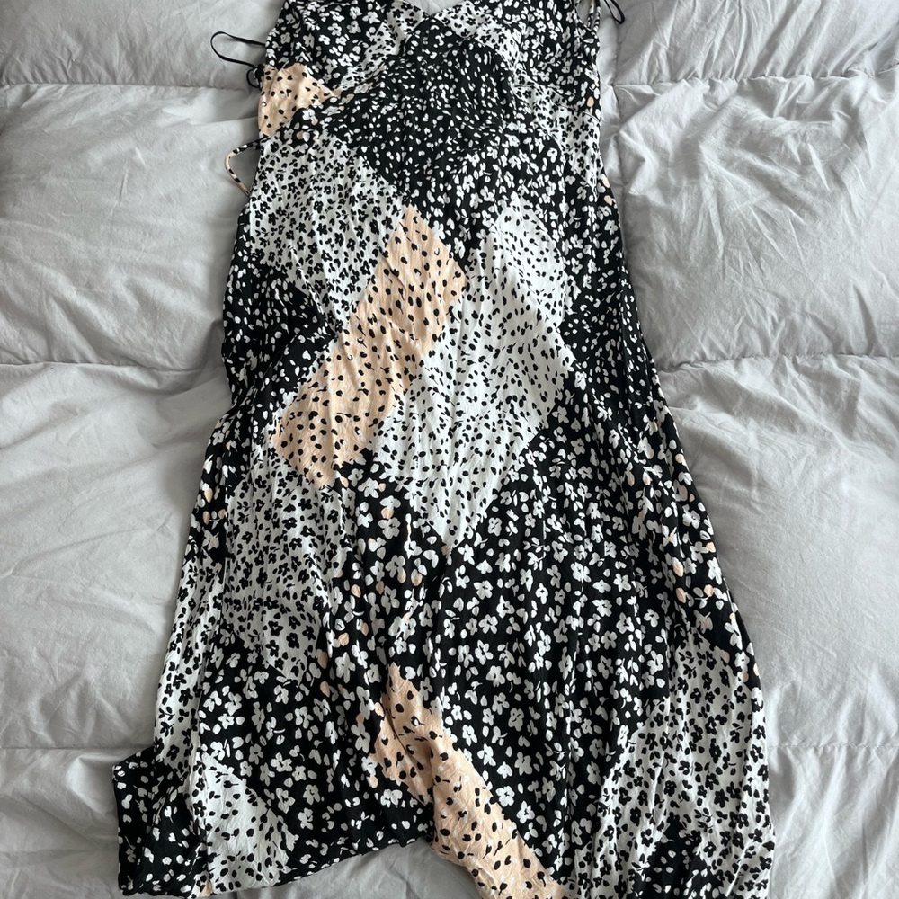 RVCA patchwork dress